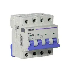 Выключатель автоматический FMB-C 10kA 4P 04 х-ка C Dr.Ferz