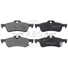 Тормозные колодки дисковые задняя ось A.B.S. 37579