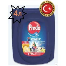 Средство для мытья посуды Predo, 4 литра