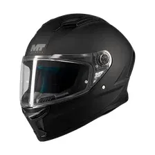 Мотошлем MT Helmets Stinger 2 Puree (L, черный матовый)