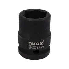 YATO 3. ГОЛОВКА ТОРЦЕВАЯ УДАРНАЯ 1/2'' 6ГР. 19ММ L39ММ CRMO ''YATO'',(YT-1009).СТРАНА ПРОИСХОЖДЕНИЯ