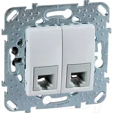 Розетка телефонная Schneider Electric Unica MGU5.9090.18ZD