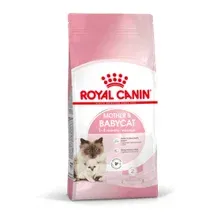 Корм Royal Canin Mother & Babycat для беременных и кормящих кошек, а также для котят во время первой фазы роста (в возрасте от 1 до 4 месяцев) и в период отъёма, 400 г