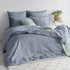 Комплект постельного белья Verossa Melange 1.5сп 50x70 / 775846 (Indigo)