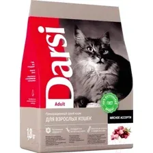 Darsi Adult для кошек (Мясное ассорти) 1,8 кг