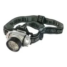 Фонарь налобный Ultraflash LED5353 металлик, 19LED, 4 режима 3XR03 10262