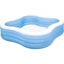 Надувной бассейн Intex Swim Center 57495 (229х56, голубой)