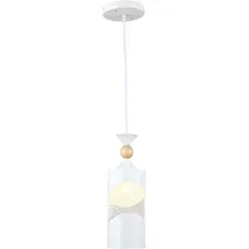 Подвесная люстра Aitin Pro НСБ 01-60-101 N5362/1H (белый/дерево)
