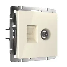 Розетка Werkel RJ-45 W1181303 / a056110 (слоновая кость)