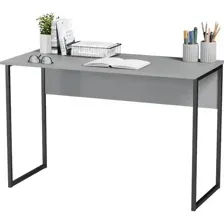 Стол письменный Soma СПМ-5 Metal, серый/черный, 110х50 см