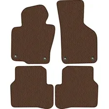 Комплект ковриков для авто Alicosta Volkswagen Passat СС (седан / B6) 2008 - 2016 (коричневый, сота)