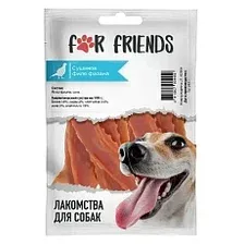 Лакомство для собак For Friends Сушеное филе фазана 50 г