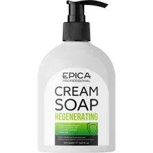 Мыло жидкое Epica Professional Cream Soap Regenerating, регенерирующее, 400 мл