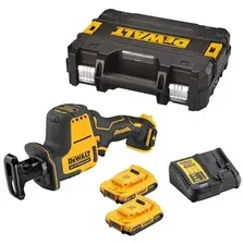 Сабельная пила DeWalt DCS312D2 (с 2-мя АКБ, кейс)
