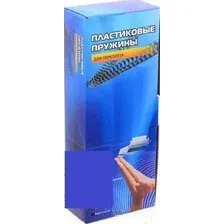 Пружины для переплета Office Kit 22мм / BP2067 (50шт, синий)