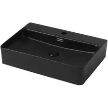 Умывальник Abber Rechteck AC2201MB (черный матовый)