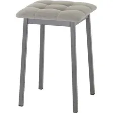 Табурет AMC Comfort 7К4.18 (кожзам, латте/графит)