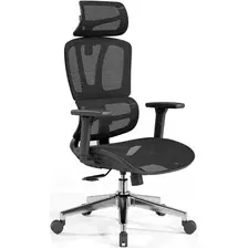 Офисное кресло SitUp Palma Black Chrome (сетка Black/Black)