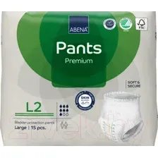 Трусы впитывающие для взрослых Abena Pants L2 Premium (15шт)
