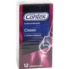 Презервативы Contex № 12 Classic, классические, 12 шт