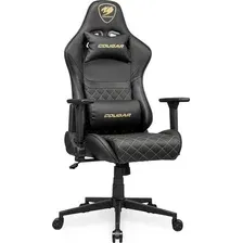 Игровое (геймерское) кресло Cougar Armor One V2 Gold (черный/золотистый)