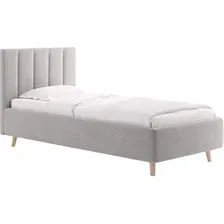 Кровать Сонум Alma 90x200 (рогожка пепельный)