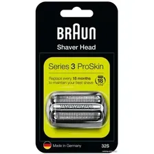 Сетка и режущий блок Braun Series 3 32S (серебристый)