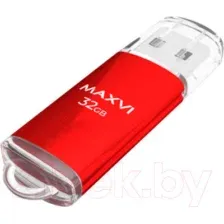 USB флеш-накопитель Maxvi MP 32GB 2.0 red