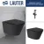 Унитаз подвесной Lauter Longer 2110822B черный + Breez 21GN7072BM