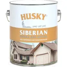 Краска Husky Siberian Акриловая для дерева (2.7л, слоновая кость RAL 1014)