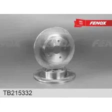 Тормозной диск FENOX TB215332 задняя ось