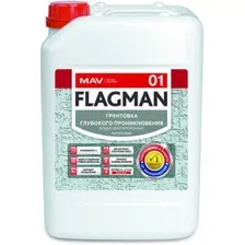 Грунтовка акриловая FLAGMAN 01 глубокого проникновения [2 л] (26510)