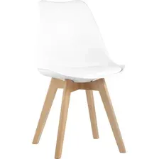 Стул Stool Group Frankfurt New Y863 (белый/деревянные ножки)