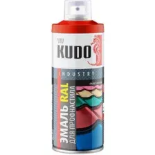 Эмаль аэрозольная для профнастила KUDO RAL 8017 (коричневый) 520 мл, KU-08017R