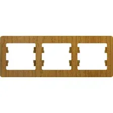 Рамка Systeme Electric Glossa GSL000503 (дуб)
