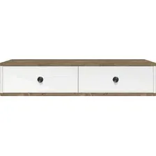 Туалетный столик без зеркала Shtabe Royal 5310 эко (дуб веллингтон/р.черная)