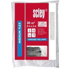 Пленка защитная 10 мкм, 4х5м HDPE SCLEY