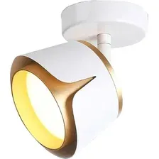 Спот Ambrella light Techno Spot TN71224 WH/GD (белый/золото)