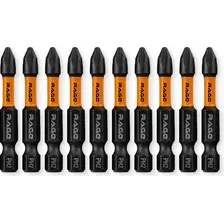 Набор бит Vira Rage S2 PH2x50мм / 554123 (10шт)