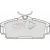 Тормозные колодки дисковые COMLINE CBP0740