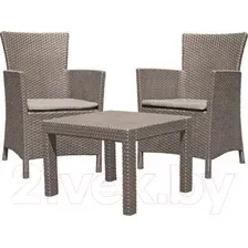Комплект Keter Rosario Balcony Set, капучино