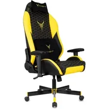 Игровое (геймерское) кресло Knight Neon (черный/желтый)