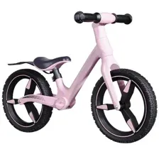 Беговел детский 14 дюймов YAYALE 2002-001 розовый