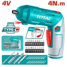 Отвертка аккумуляторная TOTAL TSDLI04425