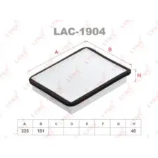 Салонный фильтр LYNXAUTO LAC1904