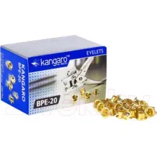 Набор люверсов Kangaro EP-20 / ВРЕ-20 (250шт, золотистый)