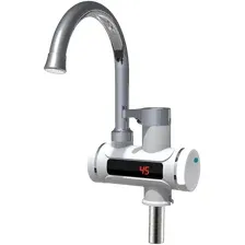 Кран-водонагреватель Unipump BEF-001 с дисплеем и жестким изливом