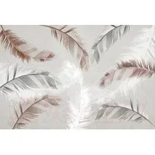 Фотообои листовые Vimala Перья на бетоне (270x400)
