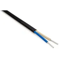 Кабель силовой БелРоскабель АВВГ-П 2х4 (ож)-0.66 (30м, черный)