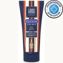 Librederm Скраб для лица For Men гиалуроновый гель-скраб (150 мл)